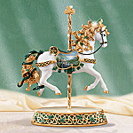 May The Road Rise Up To Meet You Irish Carousel Horse Figurine